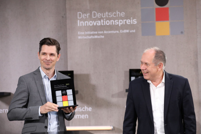 The German Innovation Award goes to Bosch Rexroth: ctrlX AUTOMATION as the brain of the modern factory