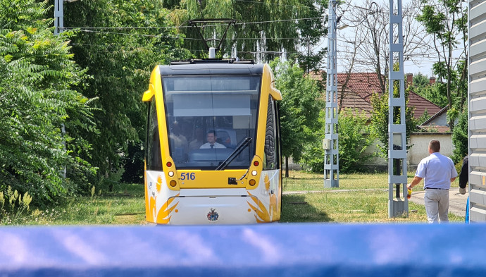 Bosch’s innovative collision avoidance system is tested on a tram line in Debrecen