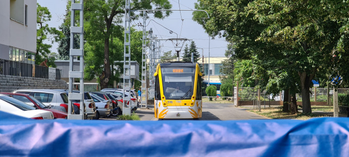 A debreceni villamosvonalon tesztelik a Bosch innovatív ütközéselkerülő rendszerét