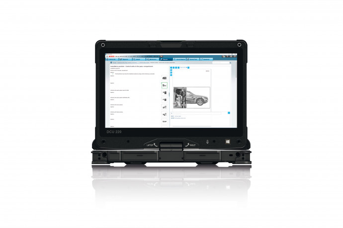 Bosch Esitronic 2.0 Online diagnostic software now with repair and maintenance information right from the manufacturer