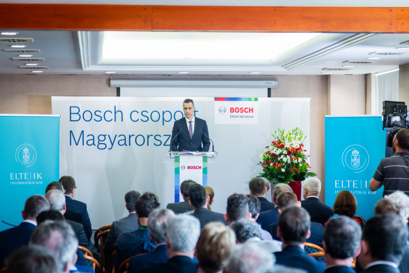 Hungary's first Artificial Intelligence Industrial Department was handed over in cooperation of Bosch and ELTE