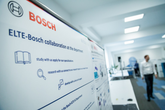 Hungary's first Artificial Intelligence Industrial Department was handed over in cooperation of Bosch and ELTE