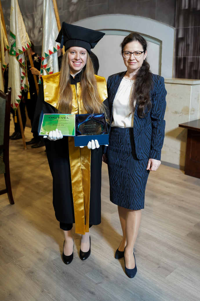 Bosch Award: two graduating students from Miskolc awarded