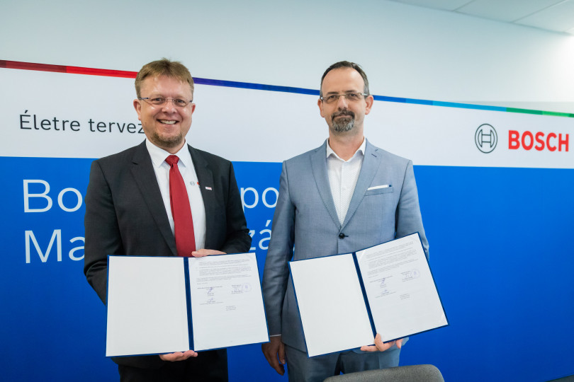The University of Miskolc and Bosch's automotive factory cooperate on training and research