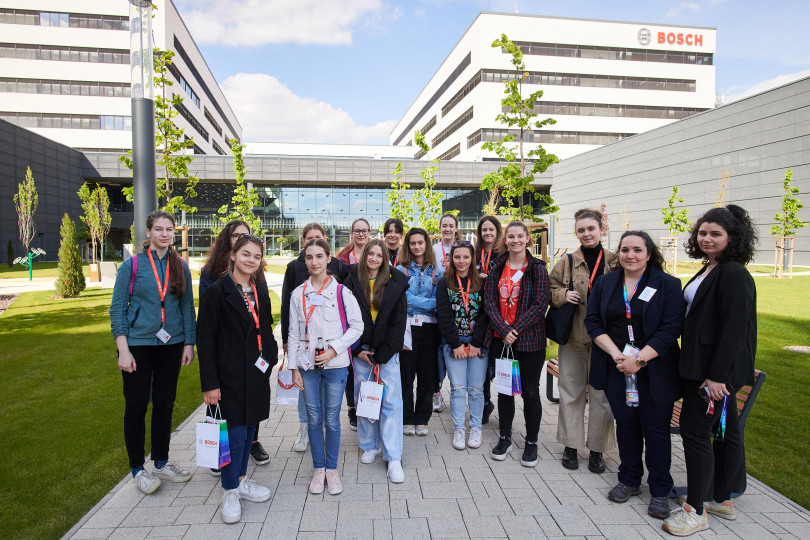 As a woman in the world of innovation - Girls' Day at Bosch