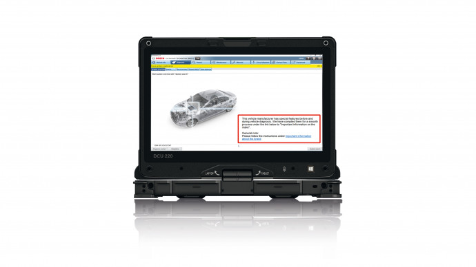 Bosch Esitronic Diagnostic Software offers a helping hand when working on Electric and Hybrid Vehicles