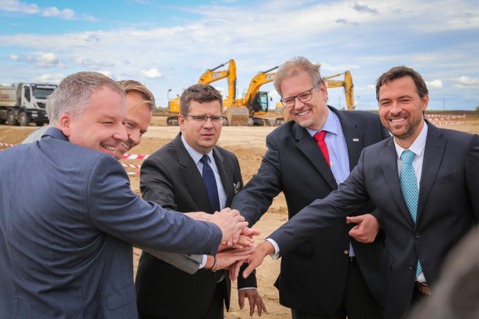 Work starts on Bosch regional logistics center in Hatvan