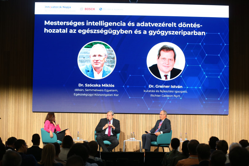 Egymillió mesterséges intelligenciára épülő munkahely 2030-ig: biztonságos közlekedést, hatékony egészségügyet ígér az új technológia – Bosch×Richter közös konferencián elemezték a jövőt