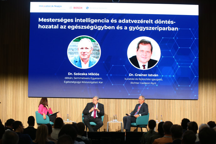 Egymillió mesterséges intelligenciára épülő munkahely 2030-ig: biztonságos közlekedést, hatékony egészségügyet ígér az új technológia – Bosch×Richter közös konferencián elemezték a jövőt