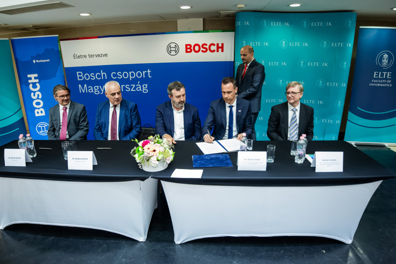 ELTE-Bosch: writing the future of AI together in Hungary