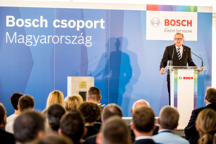 Foundation stone-laying ceremony: Bosch Engineering Center Budapest to expand further