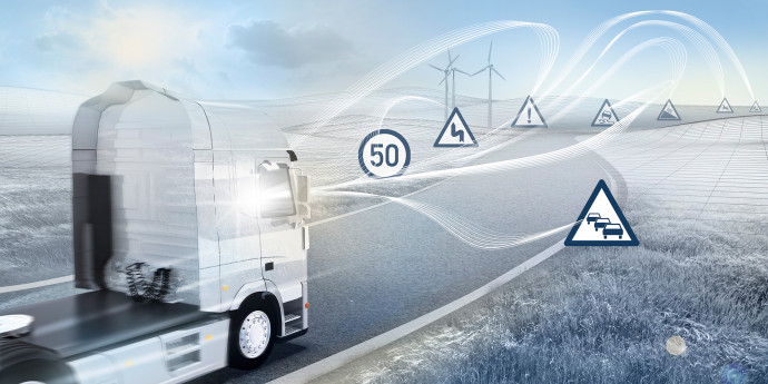 Automated, connected, and electrified: Bosch is blazing new trails in freight traffic