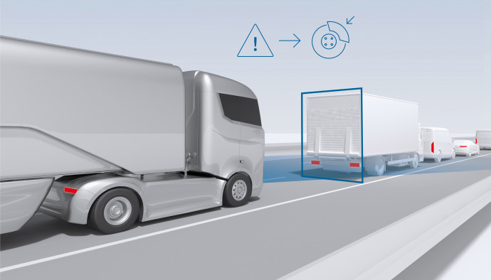 Automated, connected, and electrified: Bosch is blazing new trails in freight traffic