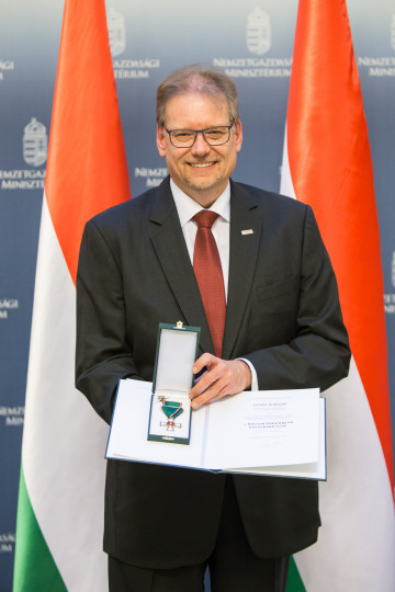 State honour for representative of Bosch in Hungary