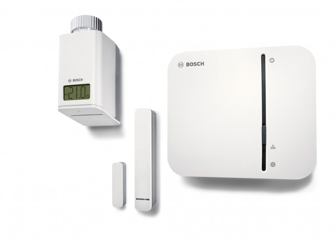 Bosch Smart Home termékek - Intelligens termosztát, ajtó/ablak-kontakt, Smart Home Conroller