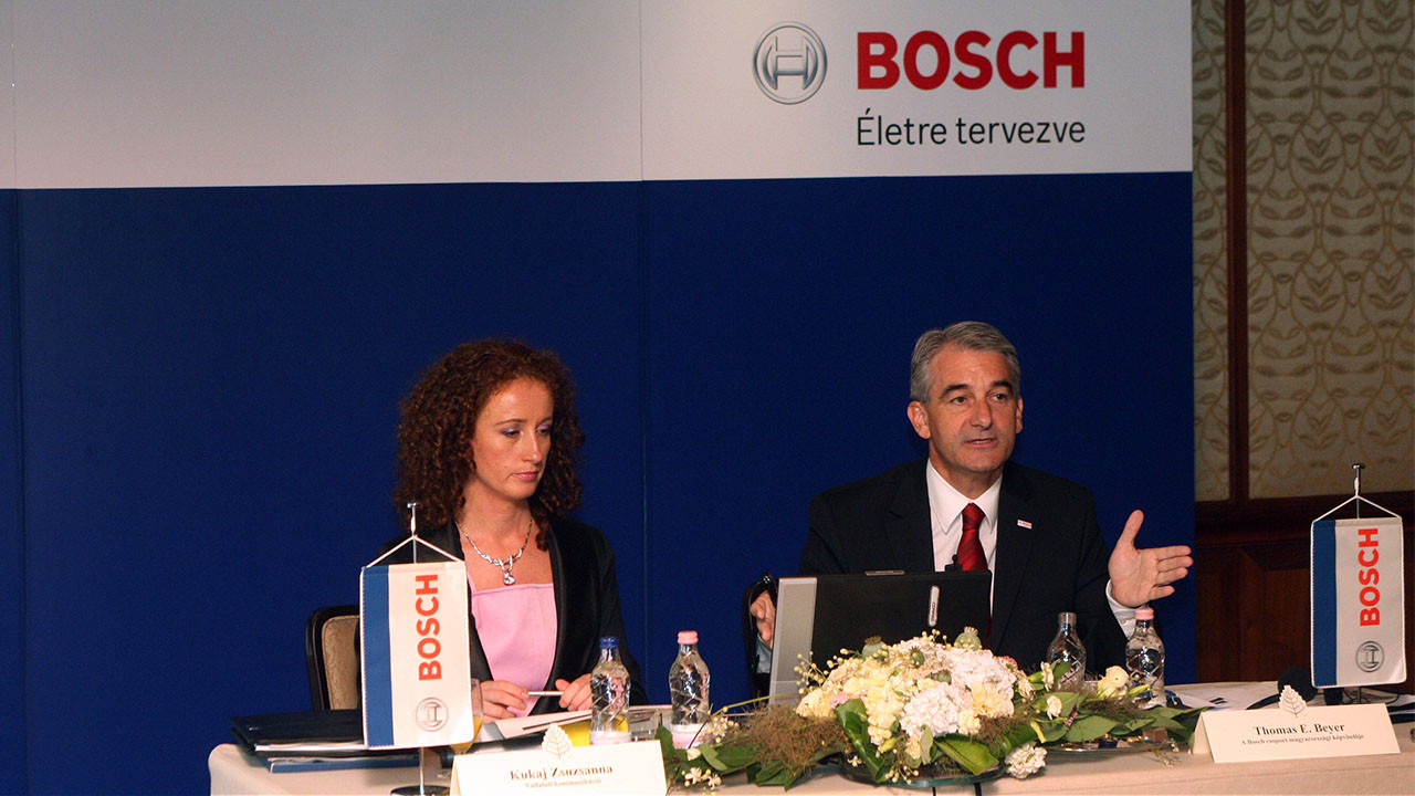 A Bosch csoport Magyarországon is növelte forgalmát