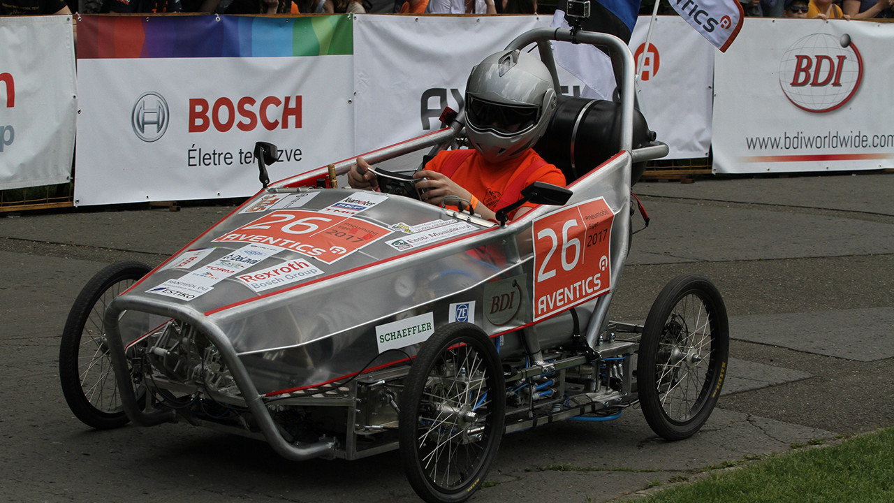 X. Aventics International Pneumobile Competition anniversary in Eger