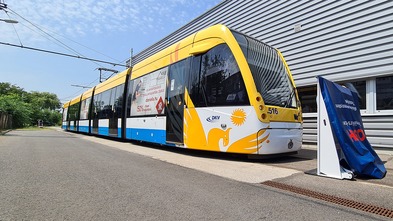 Bosch’s innovative collision avoidance system is tested on a tram line in Debrecen