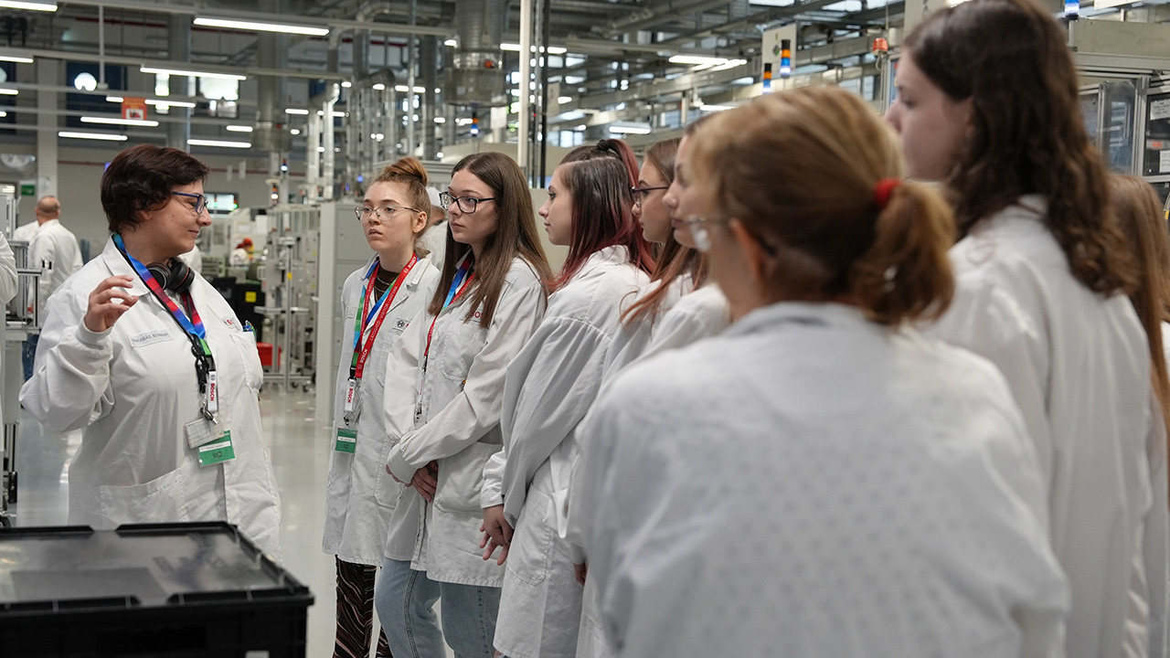 As a woman in the world of innovation - Girls' Day at Bosch