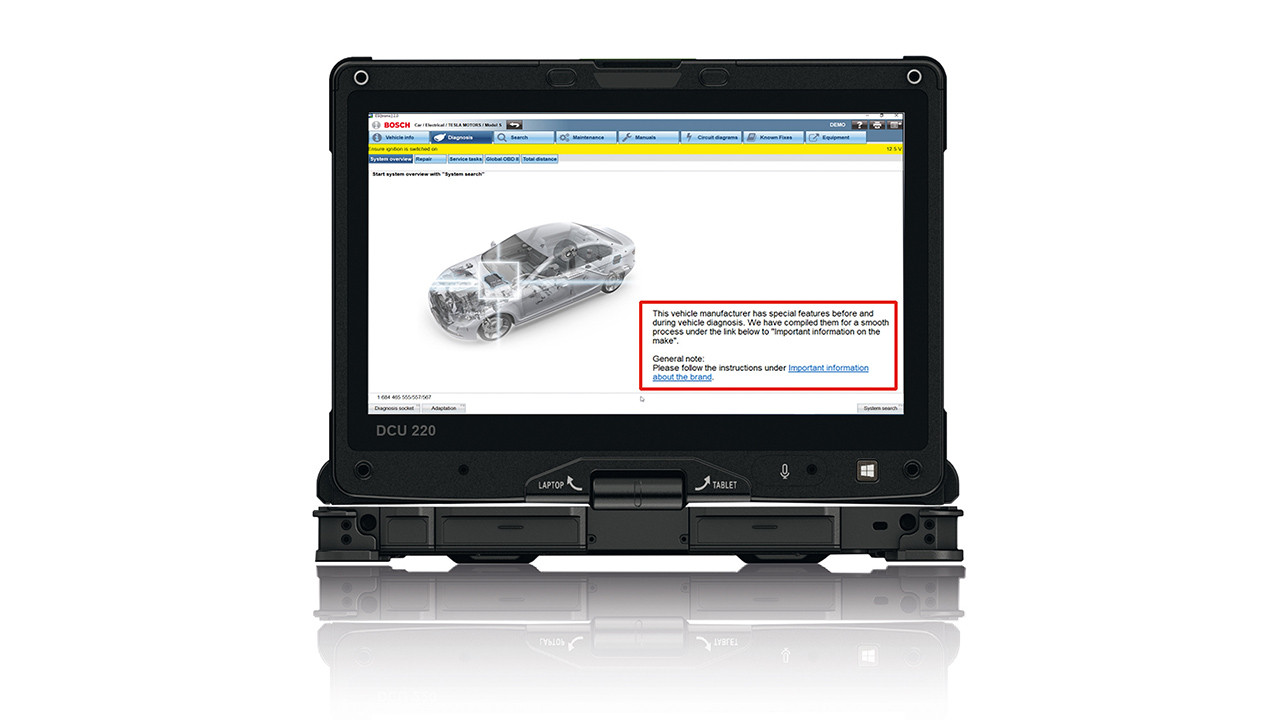 Bosch Esitronic Diagnostic Software offers a helping hand when working on Electric and Hybrid Vehicles