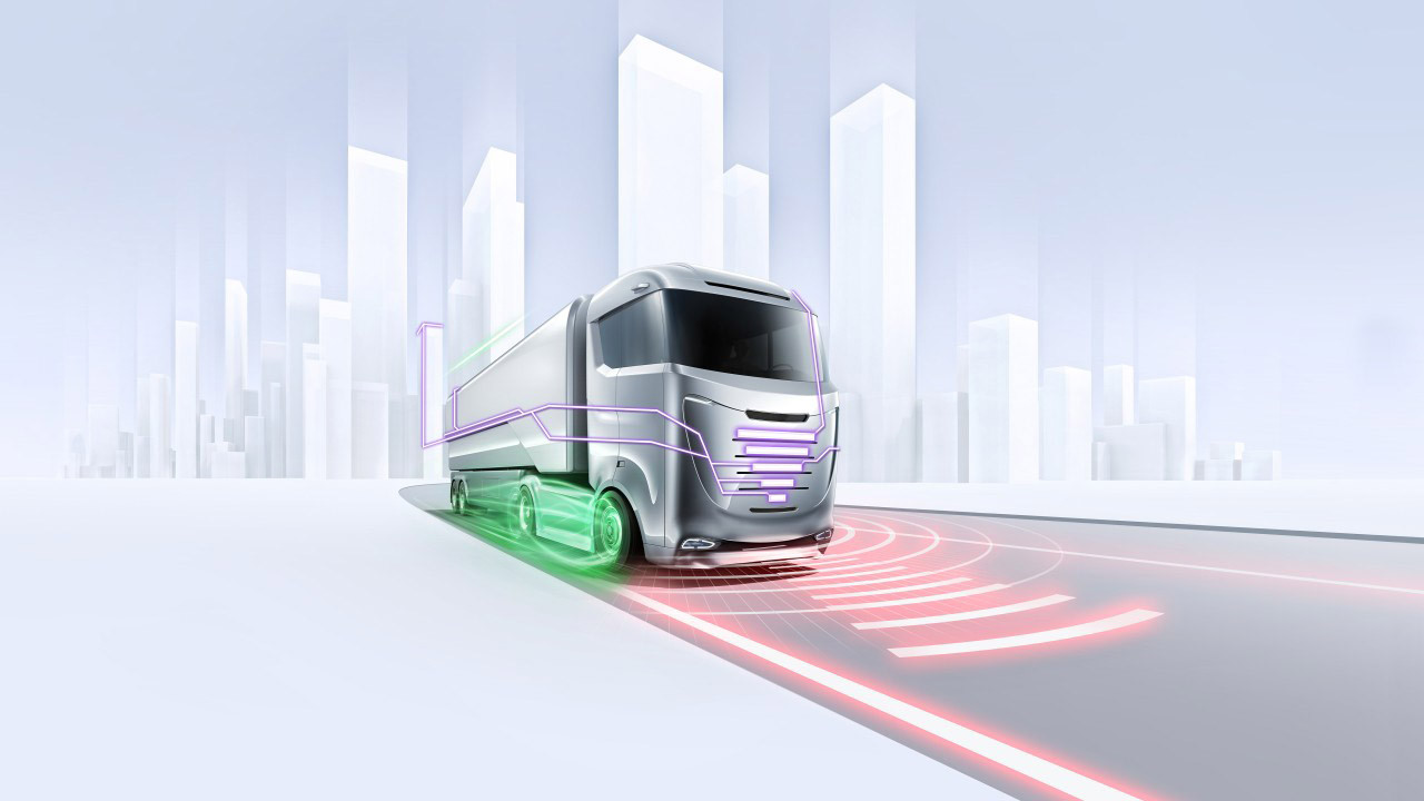 Automated, connected, and electrified:  Bosch is blazing new trails in freight traffic